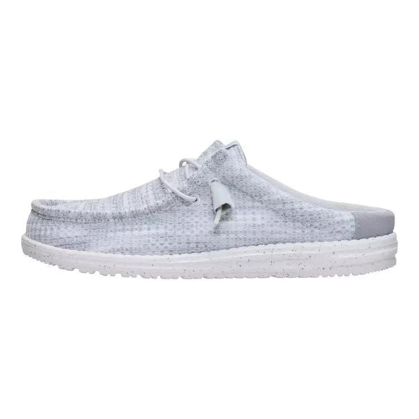 HeyDude Męskie Mokasyny Wally Slip Multi Mesh. Białe mokasyny męskie Hey dude, z materiału. Za 289.00 zł.