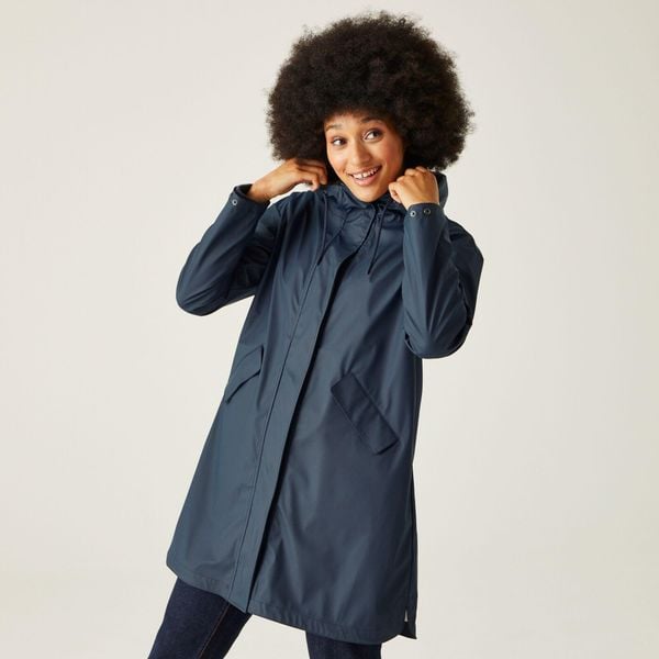 Truelsa damska turystyczna wodoodporna kurtka. Niebieskie kurtki damskie Regatta, na lato, bez kaptura. Za 219.85 zł.