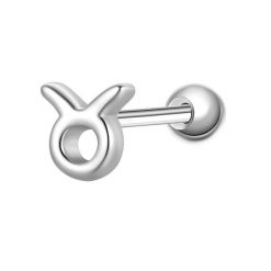 Glanzstücke München Piercing Sterling Silber Kolczyki 1 ct Damski. Szare kolczyki damskie Glanzstücke München, srebrne. Za 110.49 zł.