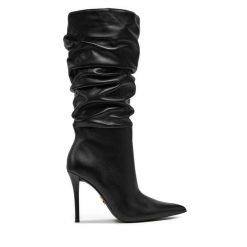Kozaki Steve Madden. Czarne kozaki damskie Steve Madden, bez obcasa, na szpilce. Za 669.99 zł.