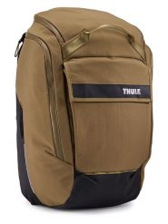 Thule Plecak rowerowy "Paramount Hybrid Pannier" w kolorze jasnobrązowym - 26 l rozmiar: onesize. Brązowe plecaki damskie Thule, bez wzorów, sportowe. Za 457.95 zł.