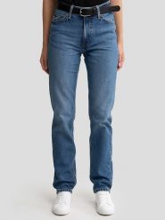 BIG STAR Dżinsy - Straight fit - w kolorze niebieskim rozmiar: W28/L34. Niebieskie jeansy damskie Big Star. Za 199.99 zł.