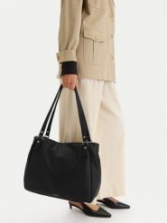 Lasocki Torebka CEO-LSK-L-018-09 Czarny. Czarne torebki klasyczne damskie Lasocki, bez wzorów, z materiału, bez dodatków. Za 199.99 zł.