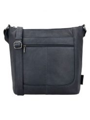 Beagles Skórzana torebka "Benidorm" w kolorze granatowym - 32 x 28 x 11 cm rozmiar: onesize. Niebieskie torebki klasyczne damskie Beagles, bez wzorów, z materiału, bez dodatków. Za 173.99 zł.