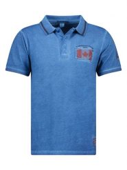 Canadian Peak Koszulka polo "Kotzeak" w kolorze niebieskim rozmiar: S. Niebieskie koszulki polo męskie Canadian Peak, s, bez wzorów, z bawełny, bez ramiączek. Za 83.42 zł.