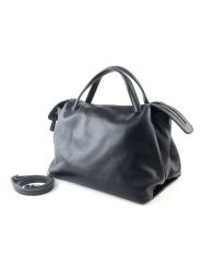 Marlon Skórzana torebka w kolorze czarnym - 35 x 30 x 22 cm rozmiar: onesize. Czarne torebki klasyczne damskie Marlon, bez wzorów, z materiału, bez dodatków. Za 361.99 zł.