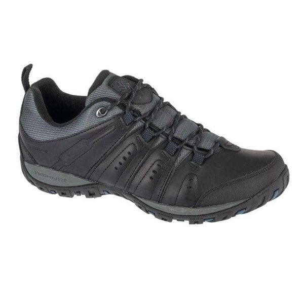 Męskie Skórzane Buty Treningowe Woodburn II. Czarne buty fitness męskie Columbia, trekkingowe. Za 534.99 zł.