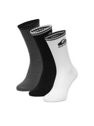 Quiksilver Skarpety długie CEO_BR_QUIK_2041_W_AW25 (3 PACK) Kolorowy. Skarpetki damskie Quiksilver, bez wzorów, z bawełny. Za 39.99 zł.