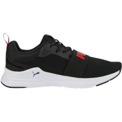 Buty Puma Wired Run 373015 21 czarne. Czarne buty sportowe na co dzień damskie bez wzorów, z gumy. Za 316.07 zł.