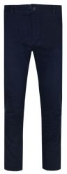 Męskie Spodnie Chinos marki Rigon – Bawełna z Elastanem – Slim Fit - Granatowe. Spodnie materiałowe męskie Rigon, bez wzorów, z bawełny. Za 179.00 zł.