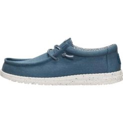 HeyDude Męskie Mokasyny Wally Stretch Canvas. Białe mokasyny męskie Hey dude, z materiału. Za 259.00 zł.