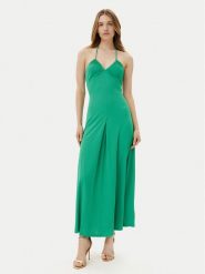 Silvian Heach Sukienka letnia Madev GPP25330VE Zielony Slim Fit. Zielone sukienki damskie Silvian Heach, na lato, bez wzorów, z syntetyku, bez kołnierzyka, bez ramiączek. Za 589.99 zł.