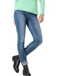 Timezone Dżinsy - Slim fit - w kolorze niebieskim rozmiar: W31/L34. Niebieskie jeansy damskie Timezone. Za 152.98 zł.
