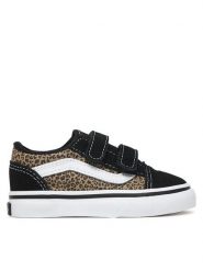 Vans Tenisówki Old Skool V VN000EE1YY61 Brązowy. Brązowe buty sportowe dziewczęce Vans, bez wzorów, ze skóry, bez zapięcia. Za 219.99 zł.