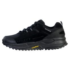 Buty do chodzenia Męskie Skechers 237219-BBK. Czarne buty trekkingowe męskie Skechers, z materiału, bez zapięcia, trekkingowe. Za 359.99 zł.