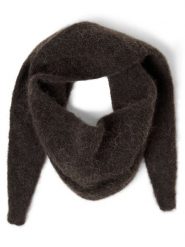 Samsøe Samsøe szalik z dzianiny z zawartością alpaki i merynosów - Sanor Kobiety Wełna merino brązowy, ONE SIZE. Brązowe szaliki i kominy damskie Samsoe & Samsoe, bez wzorów, z dzianiny. Za 199.95 zł.