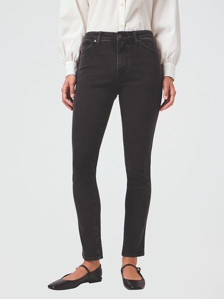 Wrangler Dżinsy - Slim fit - w kolorze czarnym rozmiar: W26/L30. Czarne jeansy damskie Wrangler. Za 144.92 zł.