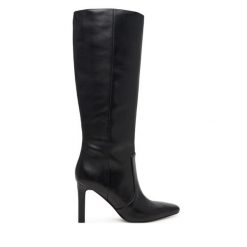 Kozaki Guess. Czarne kozaki damskie Guess, bez obcasa, na słupku. Za 1,059.00 zł.