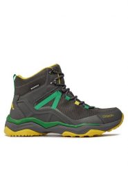 Kappa Trapery Kombat Thunder Md Wp 341F7LW Szary. Szare buty zimowe męskie Kappa, ze skóry, bez zapięcia. Za 449.99 zł.