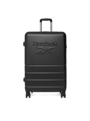 Reebok Walizka duża CEOWB-RBK-WAL-001-CCC-L Czarny. Czarne walizki Reebok, bez wzorów, z tworzywa sztucznego, duże. Za 349.99 zł.