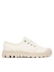 Palladium Trampki Pampa Oxford 92351-100-M Biały. Białe trampki i tenisówki damskie Palladium, bez wzorów, z materiału. Za 339.99 zł.