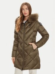 Blauer Płaszcz zimowy 24WBLDK03052 Brązowy Regular Fit. Brązowe płaszcze damskie Blauer, na zimę, s, bez wzorów, z syntetyku. Za 2,029.00 zł.