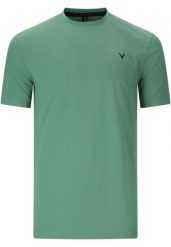 T-shirt Virtus Nessee. Niebieskie szorty męskie VIRTUS, bez wzorów, z materiału, biznesowe. Za 147.50 zł.