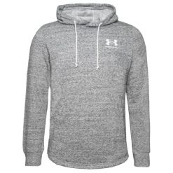 Bluza z kapturem Under Armour Rival Terry LC. Szare bluzy z kapturem męskie Under Armour, s, z materiału. Za 236.65 zł.