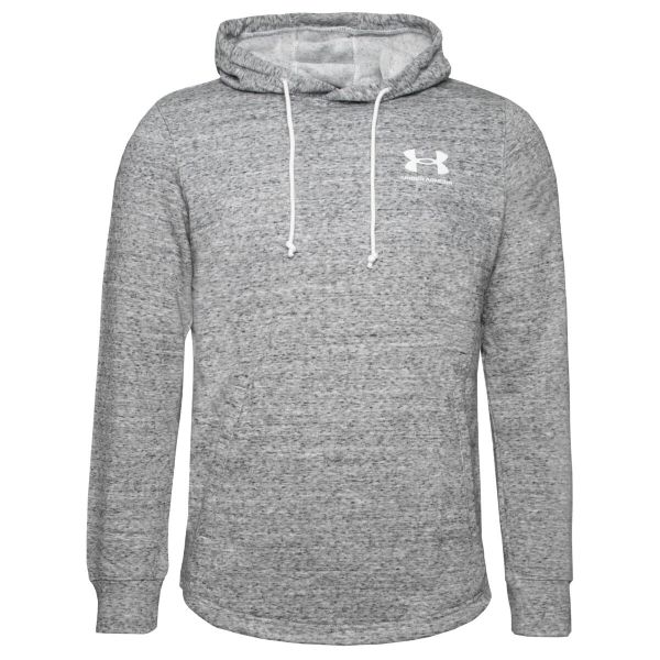 Bluza z kapturem Under Armour Rival Terry LC. Szare bluzy z kapturem męskie Under Armour, s, z materiału. Za 236.65 zł.