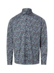 Nils Sundström Koszula Mężczyźni Modern Fit Bawełna niebieski|zielony|wielokolorowy, S. Niebieskie koszule męskie Nils Sundström, m, bez wzorów, z bawełny, bez kołnierzyka, bez ramiączek. Za 149.95 zł.