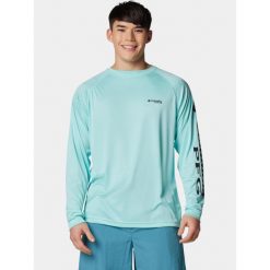 Koszulka sportowa męska Columbia Terminal Tackle. Zielone t-shirty sportowe męskie Columbia, na lato, m, bez ramiączek. W wyprzedaży za 224.10 zł.
