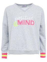 Zwillingsherz Bluza "Talisa" w kolorze jasnoszarym rozmiar: L/XL. Szare bluzy bez kaptura damskie Zwillingsherz, l, z bawełny. Za 145.26 zł.