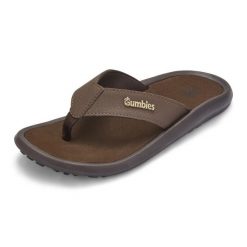 Japonki Gumbies Noosa Flip-Flops GU-FFNOO055 brązowe. Brązowe klapki i japonki męskie z bawełny. Za 293.94 zł.