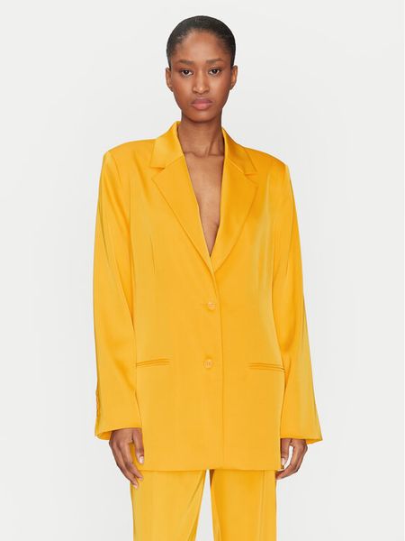 2NDDAY Marynarka Harru 2252115279 Żółty Loose Fit. Żółte marynarki i żakiety damskie 2NDDAY, bez wzorów, z syntetyku. Za 639.99 zł.