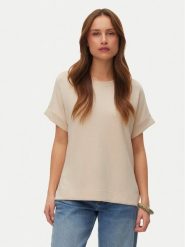 Vero Moda Bluzka Hali 10339414 Beżowy Regular Fit. Brązowe bluzki damskie Vero Moda, xl, bez wzorów, z wiskozy, bez kołnierzyka, bez ramiączek. Za 109.99 zł.