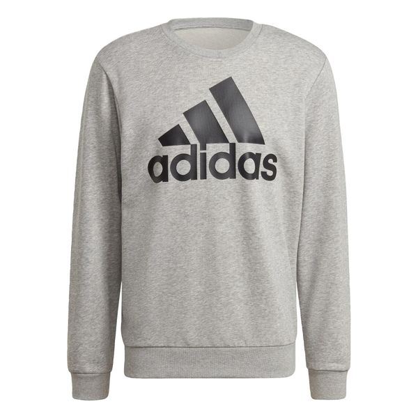 Bluza bez kaptura Męska Adidas Essential Big Logo Szary. Czarne bluzy bez kaptura męskie Adidas, l. Za 166.00 zł.