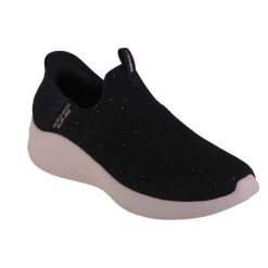 Buty sportowe Sneakersy damskie, Skechers Ultra Flex 3.0-Shiny Night. Białe buty sportowe na co dzień damskie Skechers, bez wzorów, trekkingowe. Za 379.99 zł.
