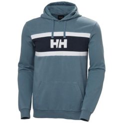 Bluza Helly Hansen Salt Cotton. Niebieskie bluzy bez kaptura męskie Helly Hansen, m. Za 437.00 zł.