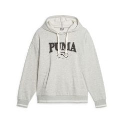 Bluza z kapturem Puma Squad fl dla kobiet. Szare bluzy z kapturem damskie Puma, z syntetyku. Za 249.55 zł.
