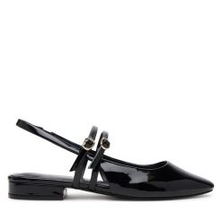 Sandały Call It Spring. Czarne sandały damskie Call It Spring, bez wzorów, bez obcasa, na płaskiej podeszwie. Za 159.99 zł.