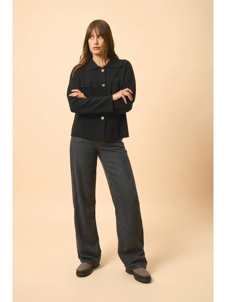 Just Cashmere Kaszmirowy kardigan "Hekla" w kolorze czarnym rozmiar: XXL. Czarne kardigany damskie Just Cashmere, xxl, bez wzorów, z kaszmiru. Za 761.99 zł.