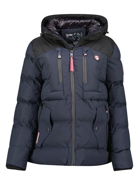 Canadian Peak Parka w kolorze granatowo-czarnym rozmiar: XXL. Niebieskie parki damskie Canadian Peak, xxl, bez wzorów. Za 218.57 zł.