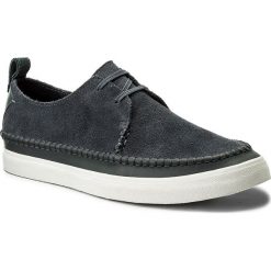 Półbuty CLARKS - Kessell Craft 261338427 Blue Suede. Niebieskie półbuty męskie Clarks, ze skóry ekologicznej, bez zapięcia. W wyprzedaży za 209.00 zł.