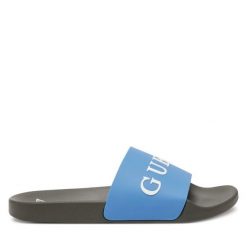 Klapki Guess. Niebieskie klapki i japonki męskie Guess. Za 119.99 zł.