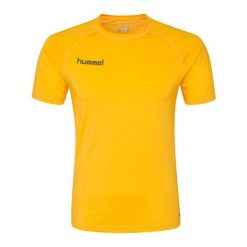 Koszulka termoaktywna dla dorosłych Hummel First Performance Jersey S/S. Czarne bielizna termoaktywna męska HUMMEL, s, bez wzorów, z jersey. Za 70.00 zł.