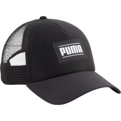 Czapka z daszkiem unisex Puma Ess Trucker. Czarne czapki męskie Puma, bez wzorów, sportowe. Za 69.00 zł.