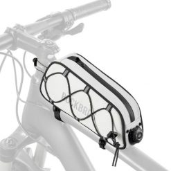 Torba rowerowa na ramę wodoodporna. Białe torebki klasyczne damskie ROCKBROS, bez wzorów, z materiału, bez dodatków. Za 248.99 zł.