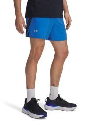 Under Armour Szorty sportowe "Launch 5" w kolorze niebieskim rozmiar: M. Niebieskie szorty sportowe męskie Under Armour, m, z materiału. Za 89.88 zł.