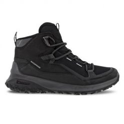 Buty trekkingowe męskie Ecco Ult-trn Mid Wp. Czarne buty trekkingowe męskie ECCO, z materiału, bez zapięcia, trekkingowe. Za 731.00 zł.