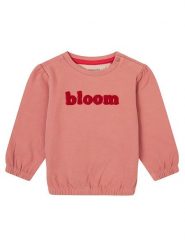 Noppies Bluza "Feurs" w kolorze jasnoróżowym rozmiar: 50. Różowe bluzy i bluzki niemowlęce Noppies, z aplikacjami, z bawełny, bez ramiączek, bez kaptura. Za 47.48 zł.